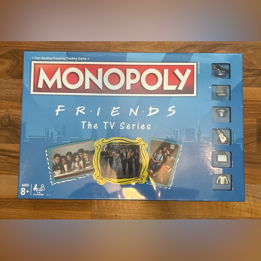 Hasbro Monopoly Friends Edition - Blue
